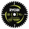 RYOBI 6-1/2" 40 Carbide Teeth General Purpose Circular Saw Blade