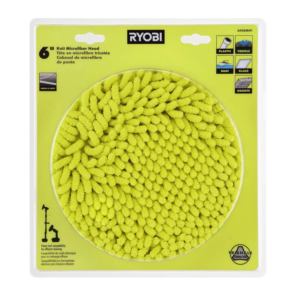 RYOBI 6" Knit Microfiber Head 3 RYOBI 6" Knit Microfiber Head - Image 3