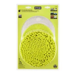 RYOBI 3 PC. 6" Microfiber Cleaning Set -Tool Series Store A95MFK 05