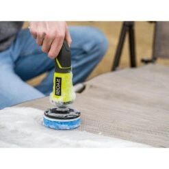 RYOBI 3 PC. 3-1/2" Scour Pad Scrubbing Set -Tool Series Store A95SPK3 07