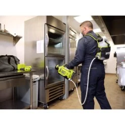 RYOBI 18V ONE+ 1 Gal. Electrostatic Sprayer Tank -Tool Series Store ACES09 03