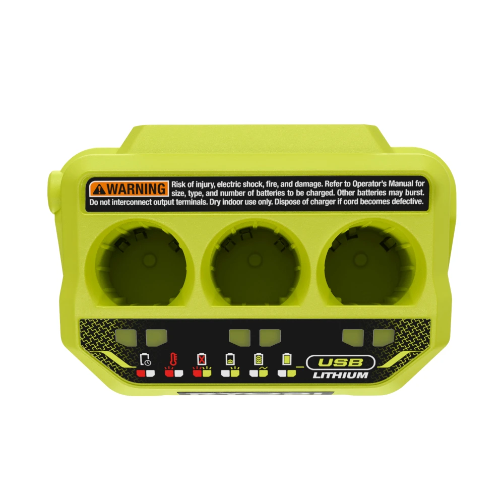 RYOBI USB LITHIUM 3-Port Charger 2 RYOBI USB LITHIUM 3-Port Charger - Image 2