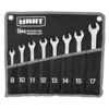 HART 8 PC. MM Ratcheting Wrench Set