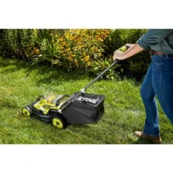 RYOBI 18V ONE+ 13" Mower -Tool Series Store P1108BTLVNM 06
