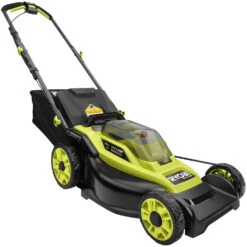 RYOBI 18V ONE+ HP Brushless 16" Lawn Mower -Tool Series Store P1109BTLVNM 03