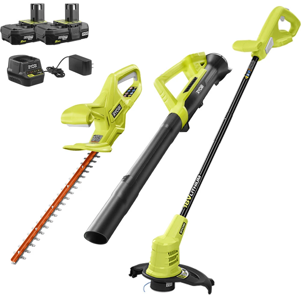 RYOBI 18V ONE+ 3-Tool Combo Kit 1 RYOBI 18V ONE+ 3-Tool Combo Kit