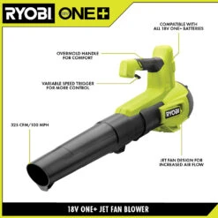 RYOBI 18V ONE+ 13" String Trimmer/Edger And Blower Combo Kit -Tool Series Store P2039VNM 03