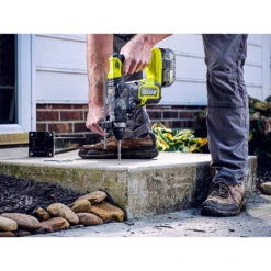 RYOBI 18V ONE+ HP Brushless 1" SDS-Plus Rotary Hammer -Tool Series Store P223 06