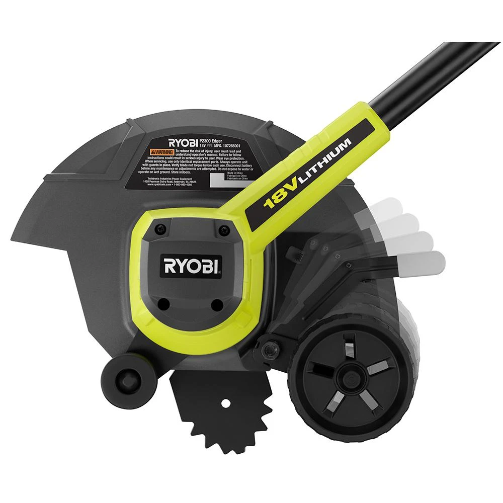 RYOBI 18V ONE+ 9" Edger 2 RYOBI 18V ONE+ 9" Edger - Image 2