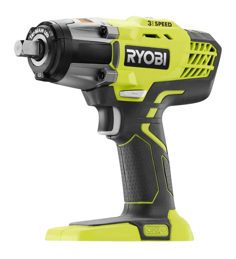 RYOBI 18V ONE+ 3-Speed 1/2" Impact Wrench 1 RYOBI 18V ONE+ 3-Speed 1/2" Impact Wrench