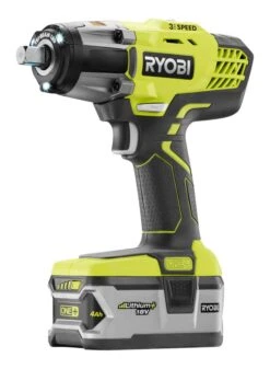 RYOBI 18V ONE+ 3-Speed 1/2" Impact Wrench 12 RYOBI 18V ONE+ 3-Speed 1/2" Impact Wrench -Tool Series Store P261 04