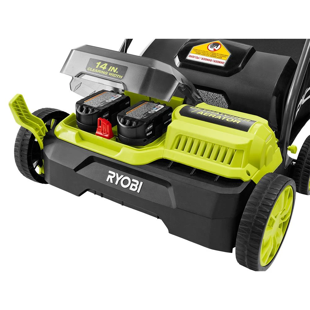 RYOBI 18V ONE+ HP Brushless 14" Dethatcher/Aerator Kit 3 RYOBI 18V ONE+ HP Brushless 14" Dethatcher/Aerator Kit - Image 3