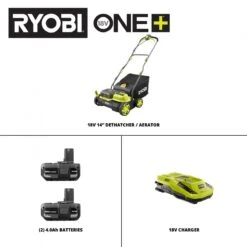 RYOBI 18V ONE+ HP Brushless 14" Dethatcher/Aerator Kit 12 RYOBI 18V ONE+ HP Brushless 14" Dethatcher/Aerator Kit -Tool Series Store P2740 05