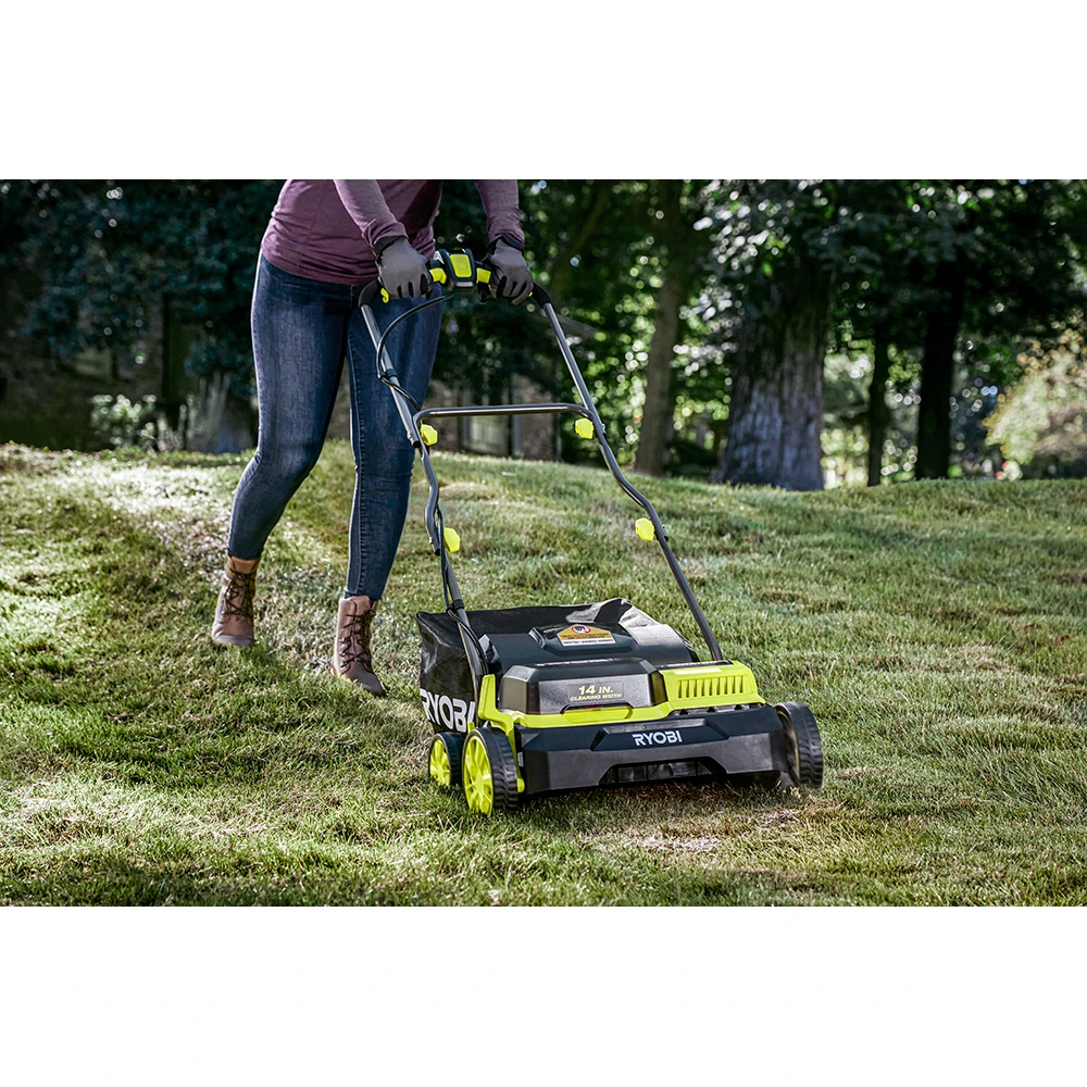 RYOBI 18V ONE+ HP Brushless 14" Dethatcher/Aerator Kit 6 RYOBI 18V ONE+ HP Brushless 14" Dethatcher/Aerator Kit - Image 6