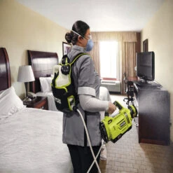 RYOBI 18V ONE+ Electrostatic 1 Gal. Sprayer 10 RYOBI 18V ONE+ Electrostatic 1 Gal. Sprayer -Tool Series Store P2807BTL 05