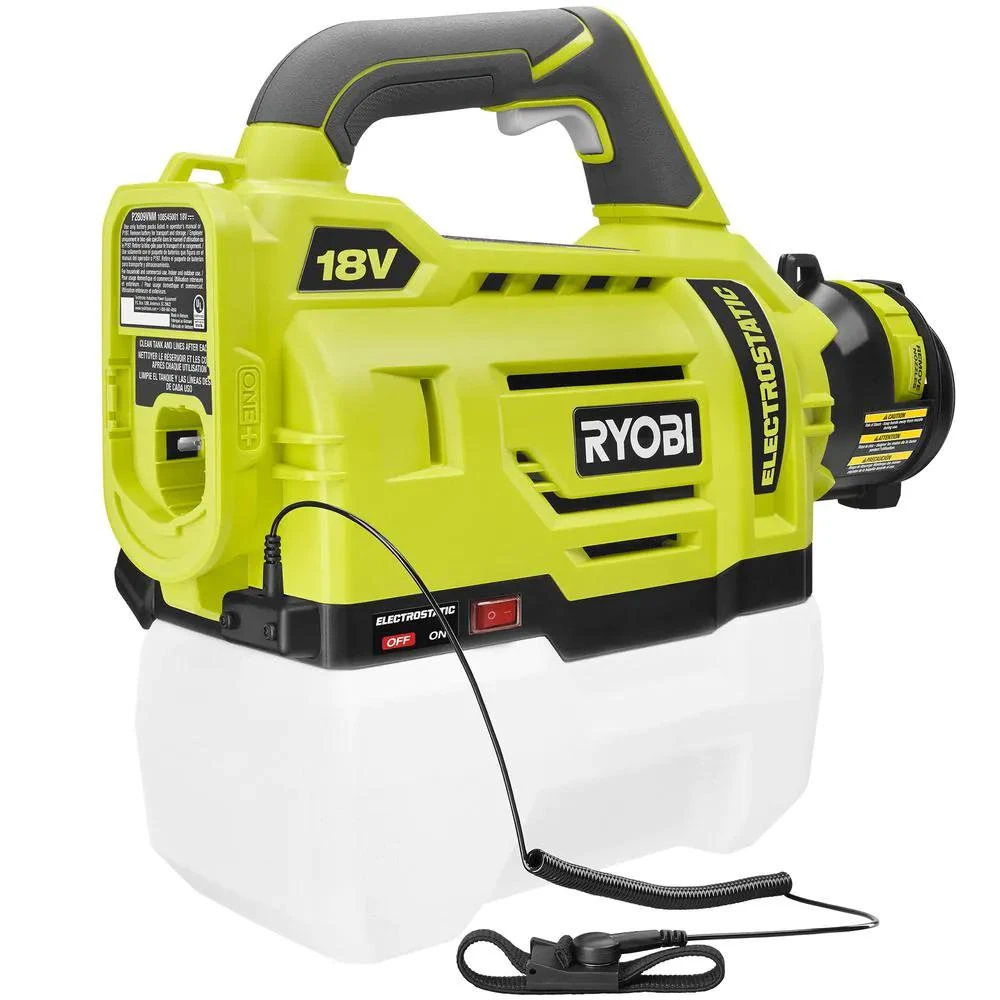RYOBI 18V ONE+ 1/2 Gal. Electrostatic Sprayer 2 RYOBI 18V ONE+ 1/2 Gal. Electrostatic Sprayer - Image 2