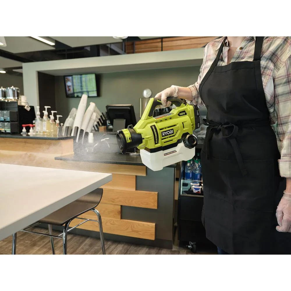 RYOBI 18V ONE+ 1/2 Gal. Electrostatic Sprayer 4 RYOBI 18V ONE+ 1/2 Gal. Electrostatic Sprayer - Image 4