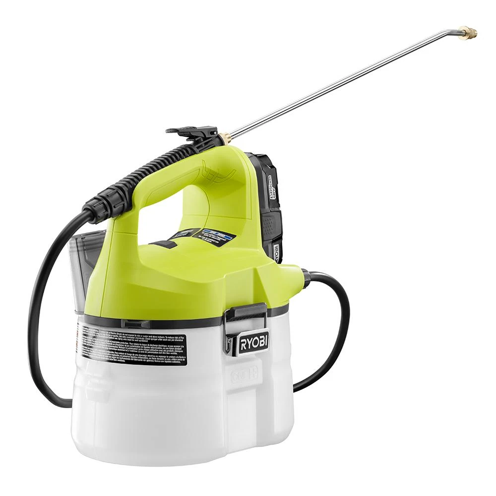 RYOBI 18V ONE+ 1 Gal. Chemical Sprayer Kit 1 RYOBI 18V ONE+ 1 Gal. Chemical Sprayer Kit