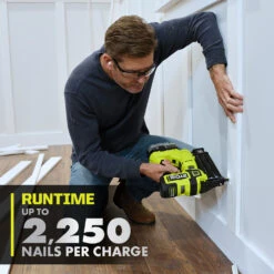 RYOBI 18V ONE+ HP Brushless 18-Gauge AirStrike Brad Nailer 7 RYOBI 18V ONE+ HP Brushless 18-Gauge AirStrike Brad Nailer -Tool Series Store P322 04