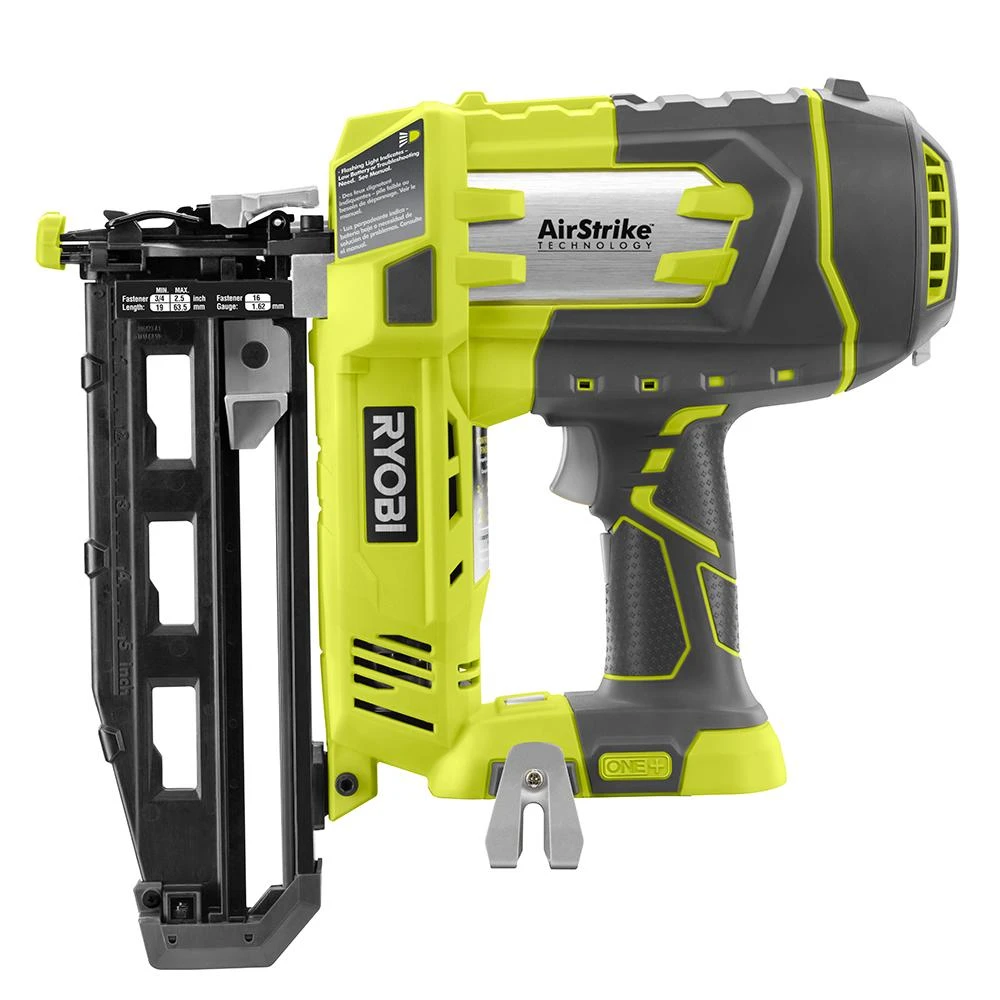 RYOBI 18V ONE+ AirStrike 16GA Finish Nailer 2 RYOBI 18V ONE+ AirStrike 16GA Finish Nailer - Image 2