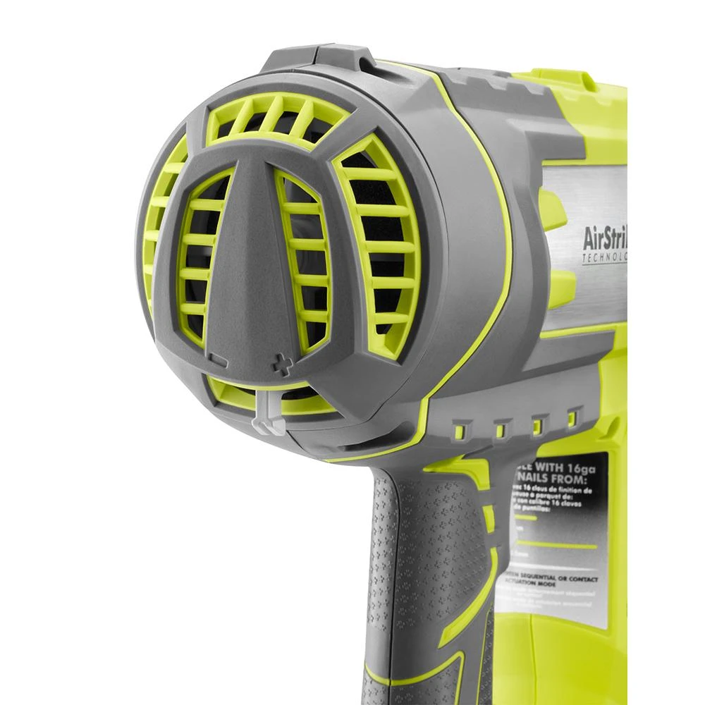 RYOBI 18V ONE+ AirStrike 16GA Finish Nailer 4 RYOBI 18V ONE+ AirStrike 16GA Finish Nailer - Image 4