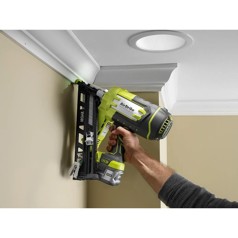 RYOBI 18V ONE+ AirStrike 15GA Angled Finish Nailer 7 RYOBI 18V ONE+ AirStrike 15GA Angled Finish Nailer - Image 7