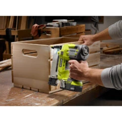 RYOBI 18V ONE+ AirStrike 18GA Narrow Crown Stapler -Tool Series Store P360 05