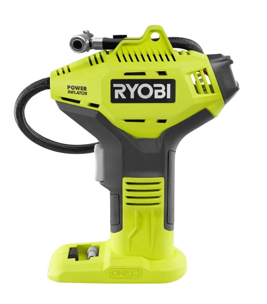 RYOBI 18V ONE+ High Pressure Inflator With Digital Gauge 1 RYOBI 18V ONE+ High Pressure Inflator With Digital Gauge