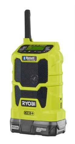 RYOBI 18V ONE+ Compact Radio With Bluetooth™ Wireless Technology -Tool Series Store P742 05