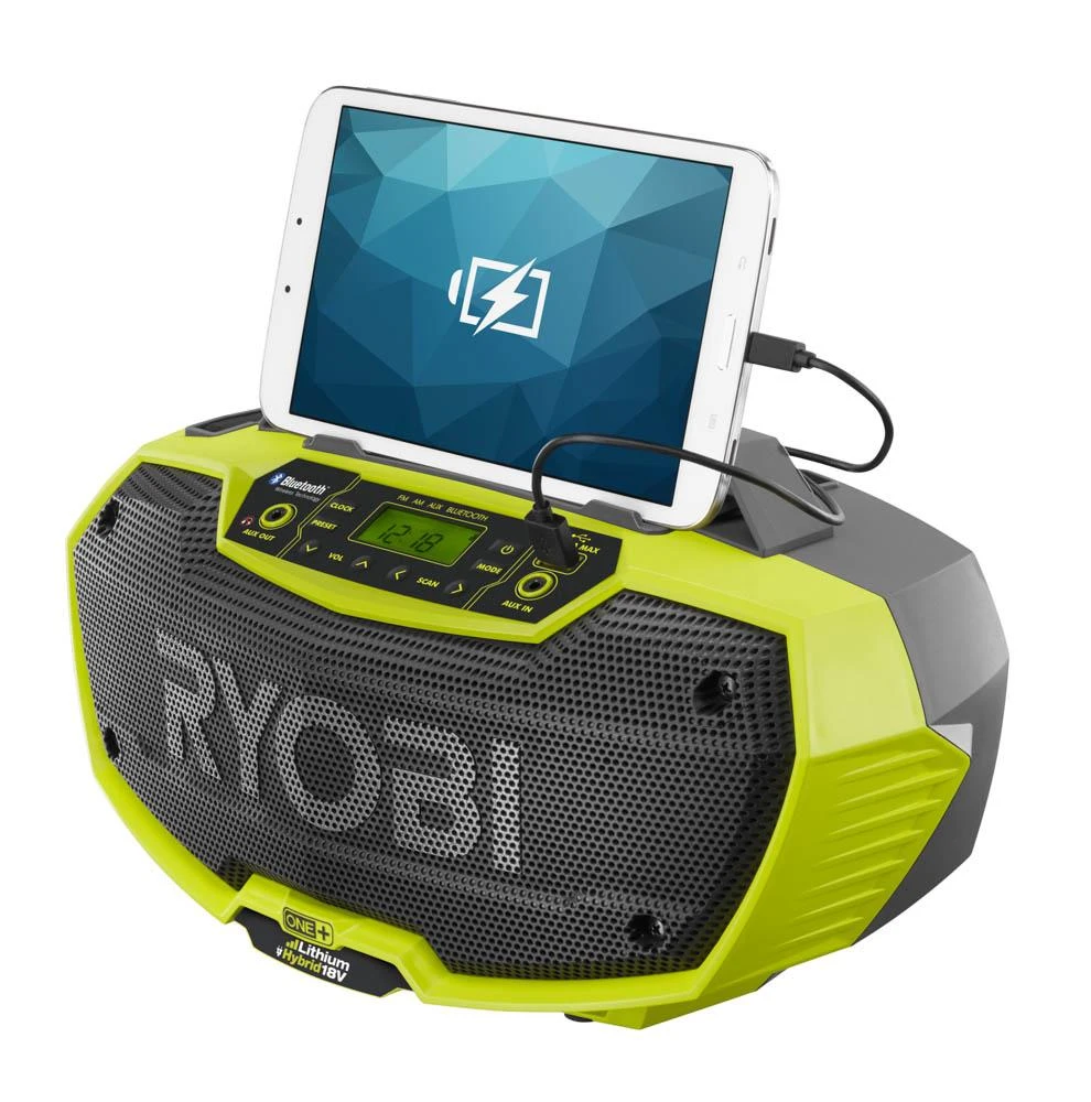 RYOBI 18V ONE+ Hybrid Stereo With Bluetooth™ Wireless Technology 4 RYOBI 18V ONE+ Hybrid Stereo With Bluetooth™ Wireless Technology - Image 4