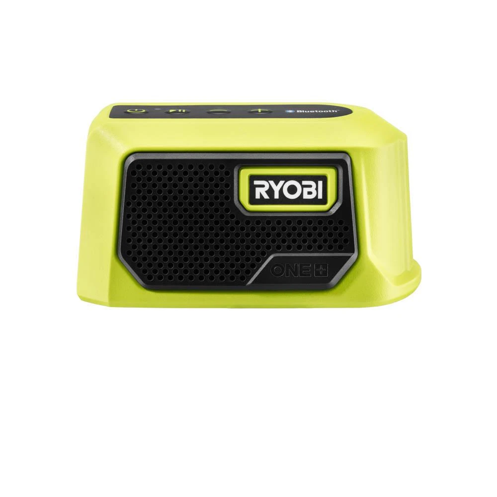 RYOBI 18V ONE+ Compact Speaker With Bluetooth™ Wireless Technology 1 RYOBI 18V ONE+ Compact Speaker With Bluetooth™ Wireless Technology