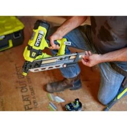 RYOBI 18V ONE+ HP Brushless AirStrike 30 Degree Framing Nailer Kit -Tool Series Store PBL350KN 04