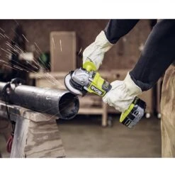 RYOBI 18V ONE+ HP Brushless 4-1/2" Angle Grinder -Tool Series Store PBLAG01B 03