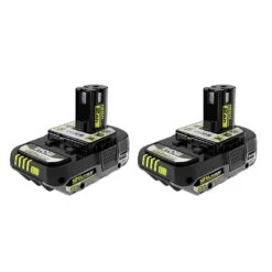 RYOBI 18V ONE+ HIGH PERFORMANCE 2.0 Ah Battery (2-Pack)
