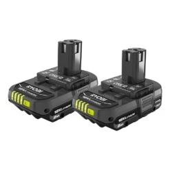 RYOBI 18V ONE+ 2Ah Battery (2-Pack)