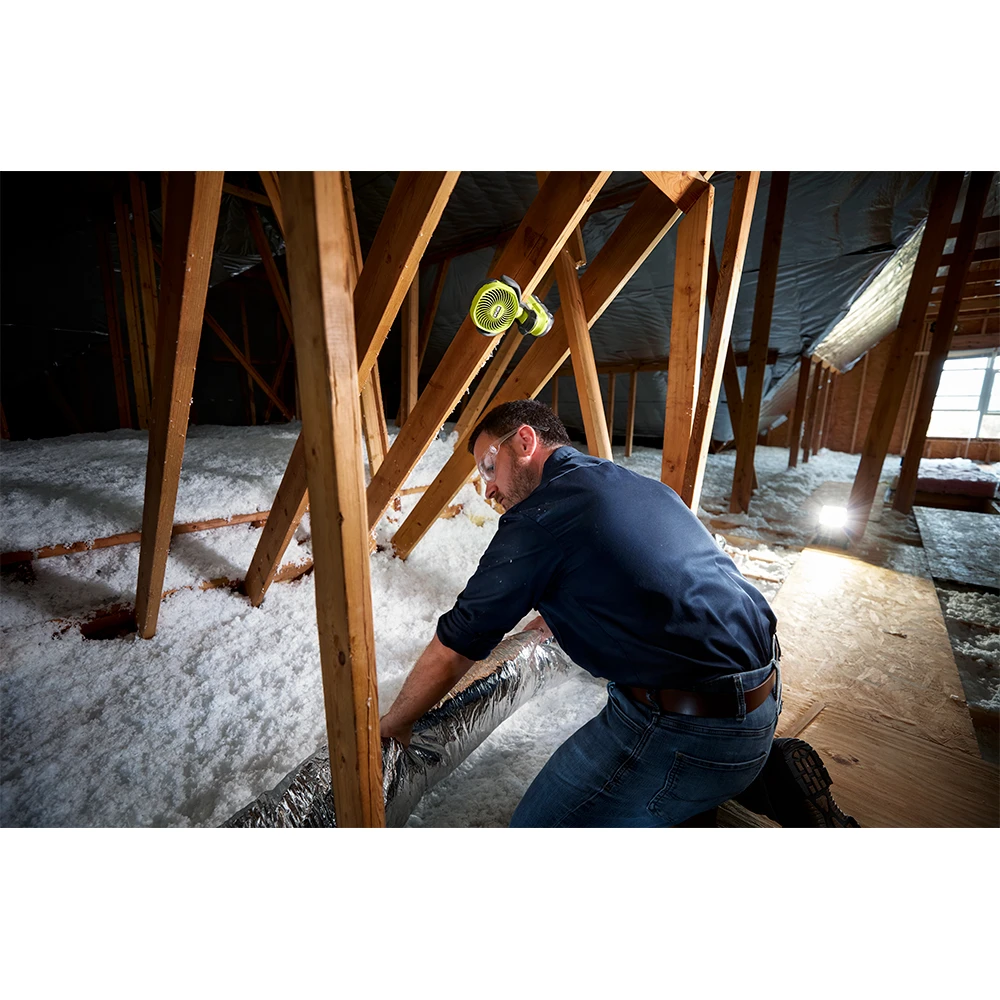 RYOBI 18V ONE+ 4" Clamp Fan 5 RYOBI 18V ONE+ 4" Clamp Fan - Image 5