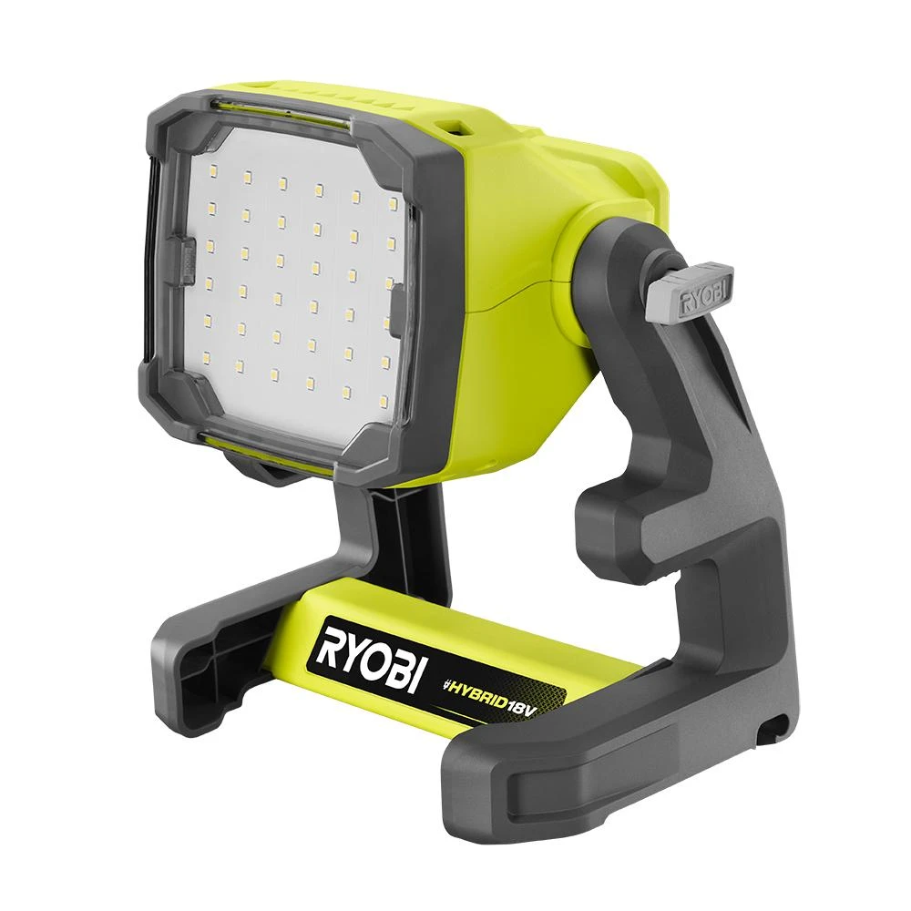 RYOBI 18V ONE+ Hybrid LED Flood Light 1 RYOBI 18V ONE+ Hybrid LED Flood Light