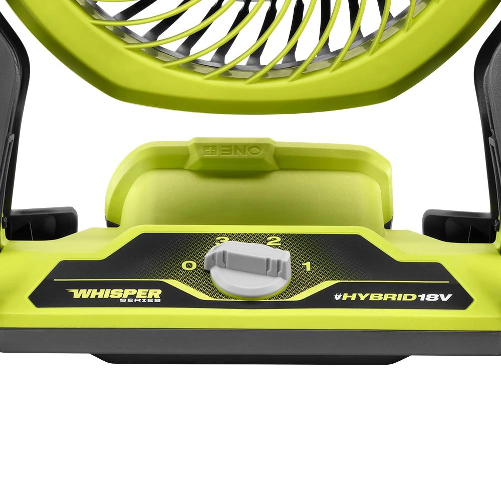 RYOBI 18V ONE+ Hybrid WHISPER SERIES 7.5" Fan 4 RYOBI 18V ONE+ Hybrid WHISPER SERIES 7.5" Fan - Image 4