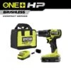 RYOBI 18V ONE+ HP Compact Brushless 1/2" Hammer Drill Kit