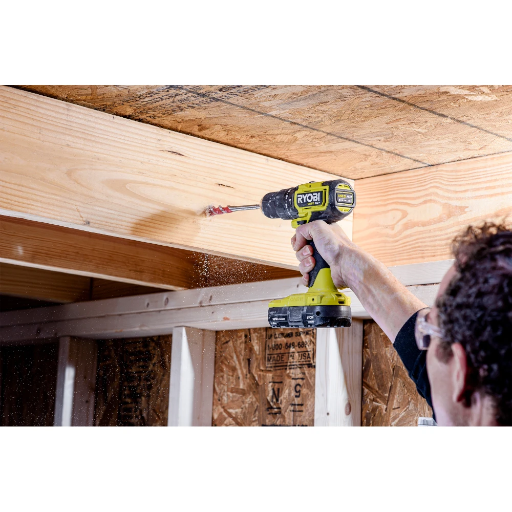 RYOBI 18V ONE+ HP Compact Brushless 1/2" Hammer Drill Kit 4 RYOBI 18V ONE+ HP Compact Brushless 1/2" Hammer Drill Kit - Image 4