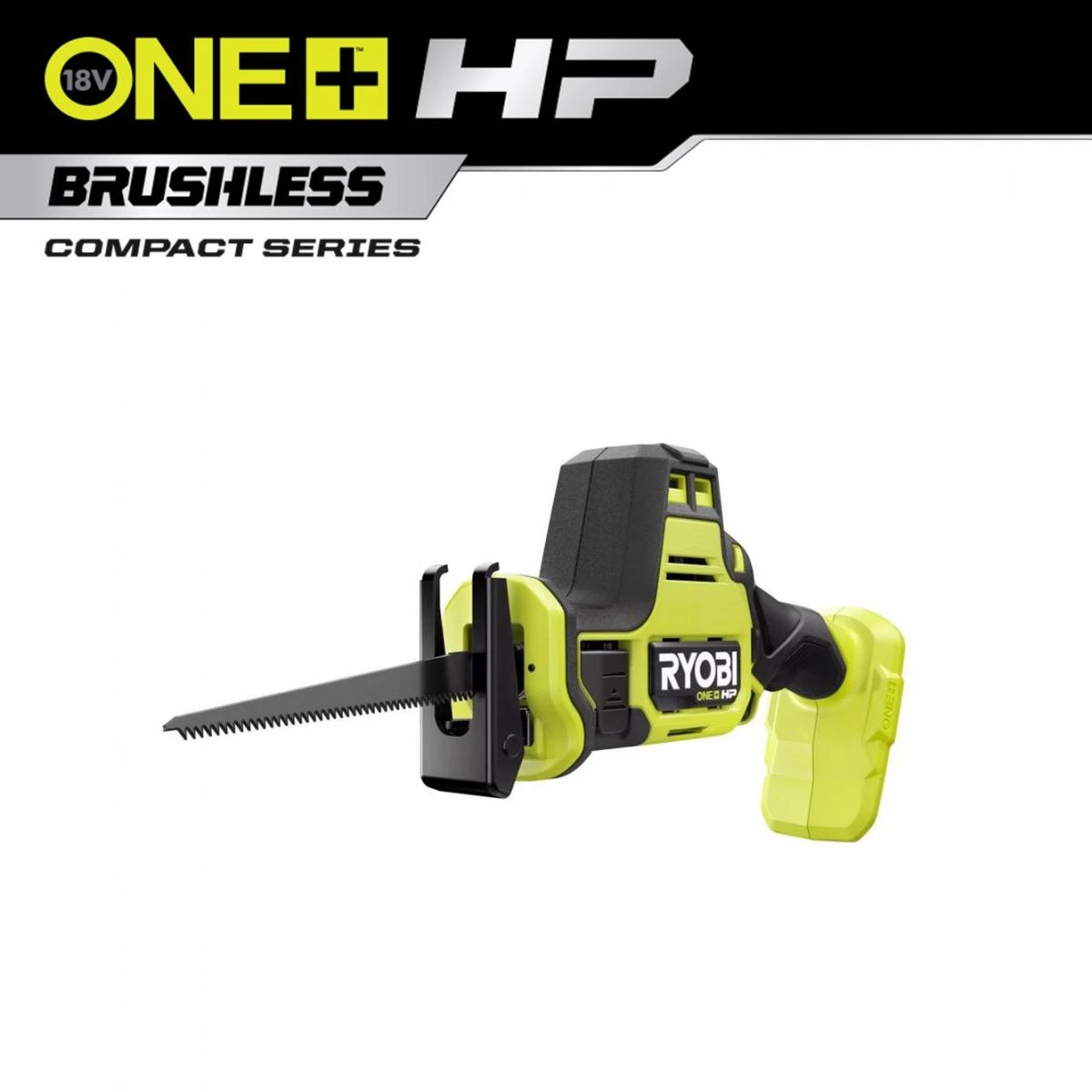 RYOBI 18V ONE+ HP Compact Brushless One-Handed Reciprocating Saw 1 RYOBI 18V ONE+ HP Compact Brushless One-Handed Reciprocating Saw