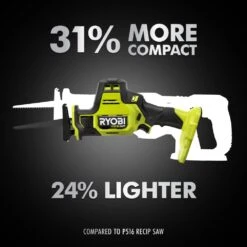RYOBI 18V ONE+ HP Compact Brushless One-Handed Reciprocating Saw 7 RYOBI 18V ONE+ HP Compact Brushless One-Handed Reciprocating Saw -Tool Series Store PSBRS01B 04
