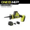 RYOBI 18V ONE+ HP Compact Brushless One-Handed Reciprocating Saw Kit