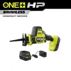 RYOBI 18V ONE+ HP Compact Brushless One-Handed Reciprocating Saw Kit