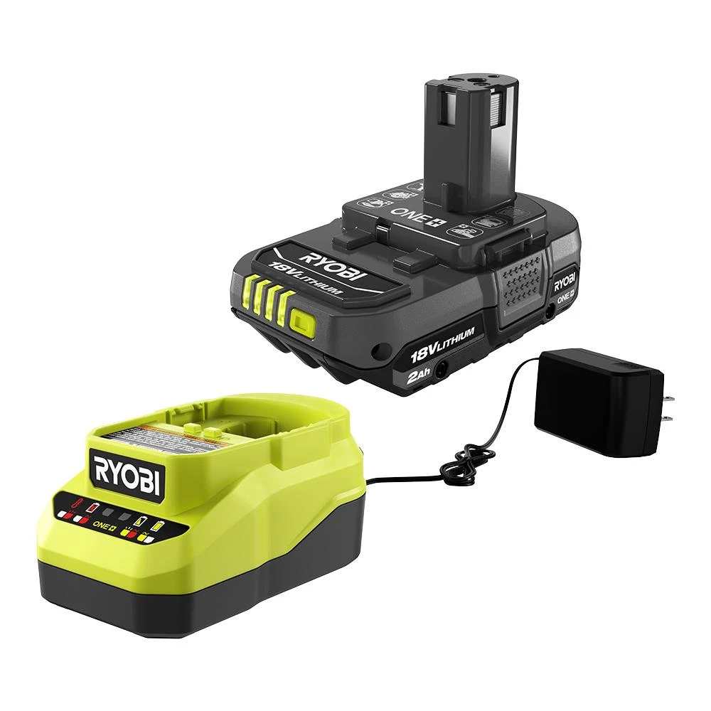 RYOBI 18V ONE+ 2Ah Battery Starter Kit 1 RYOBI 18V ONE+ 2Ah Battery Starter Kit