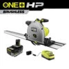 RYOBI 18V ONE+ HP Brushless 6-1/2" Track Saw Kit