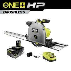 RYOBI 18V ONE+ HP Brushless 6-1/2" Track Saw Kit