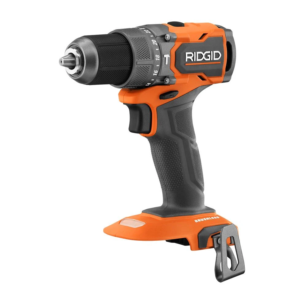 RIDGID 18V SubCompact Brushless 1/2" Hammer Drill/Driver 2 RIDGID 18V SubCompact Brushless 1/2" Hammer Drill/Driver - Image 2
