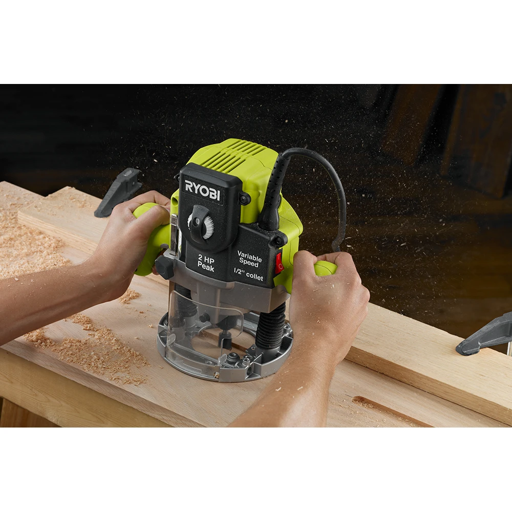 RYOBI 2 HP Plunge Base Router 3 RYOBI 2 HP Plunge Base Router - Image 3
