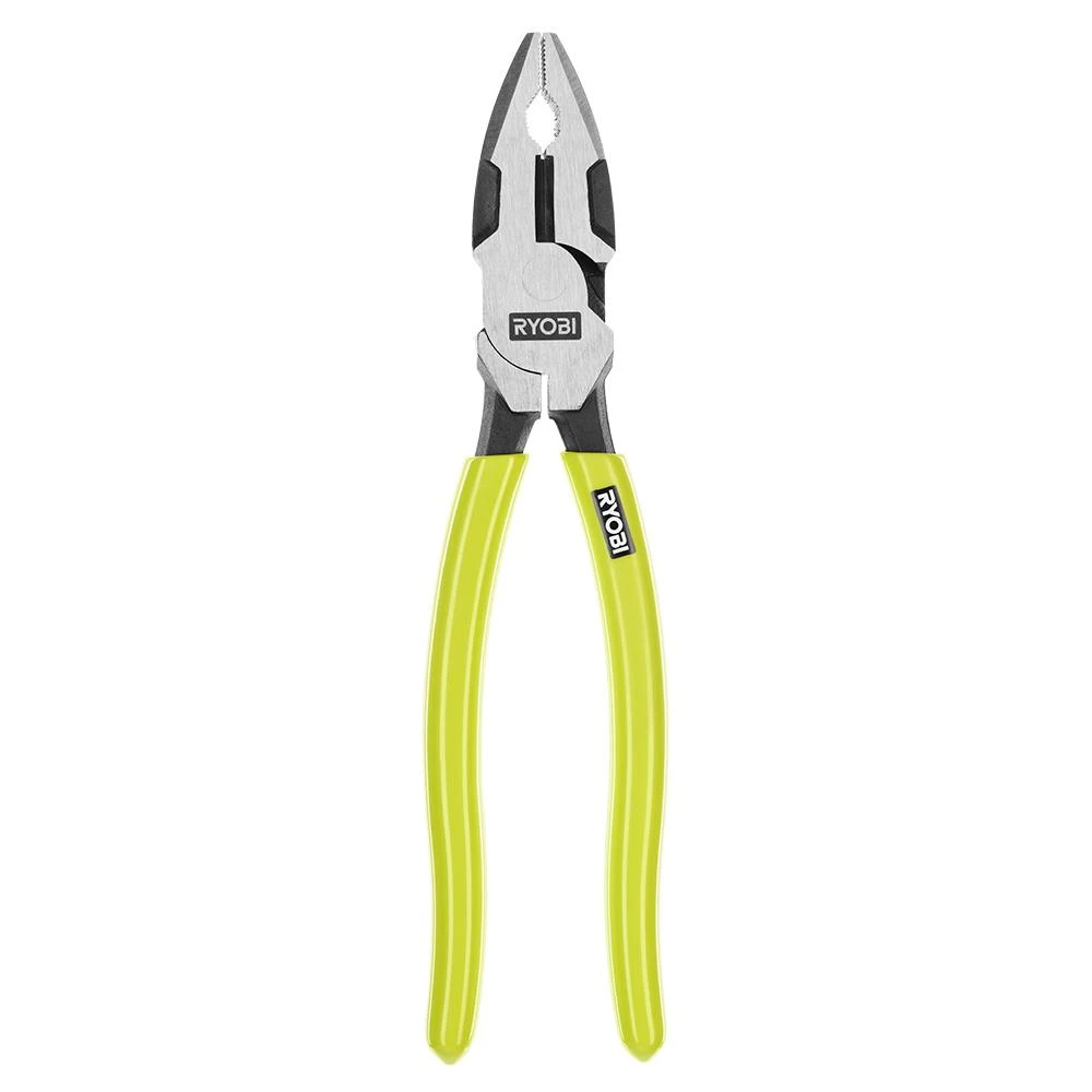 RYOBI 8" High Leverage Linesman Pliers 1 RYOBI 8" High Leverage Linesman Pliers